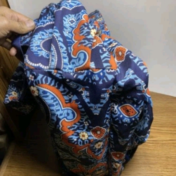 Vera Bradley Marrakesh Pattern Lighten Up Backpack Travel School Bag Large - Picture 5 of 10